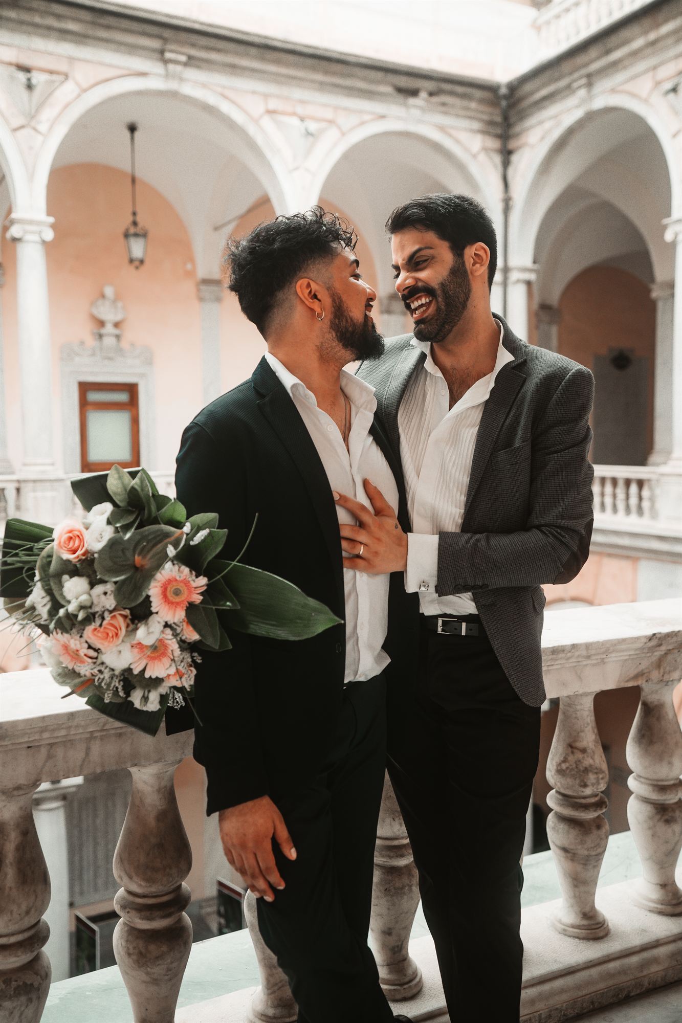 Matrimonio di Andrea ed Eduardo a Genova, reportage di Yuri Cannas, foto 4