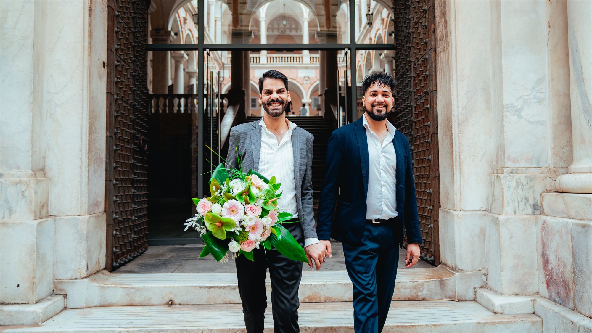Matrimonio di Andrea ed Eduardo a Genova, reportage di Yuri Cannas, foto 5