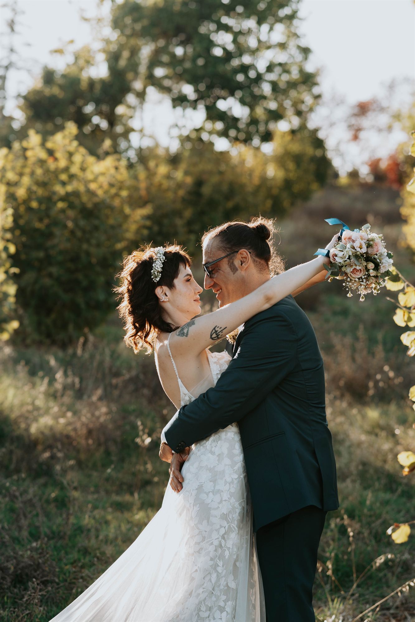 Matrimonio di Davide ed Elisa a Ovada, Agriturismo Albachiara, reportage di Yuri Cannas, foto 12