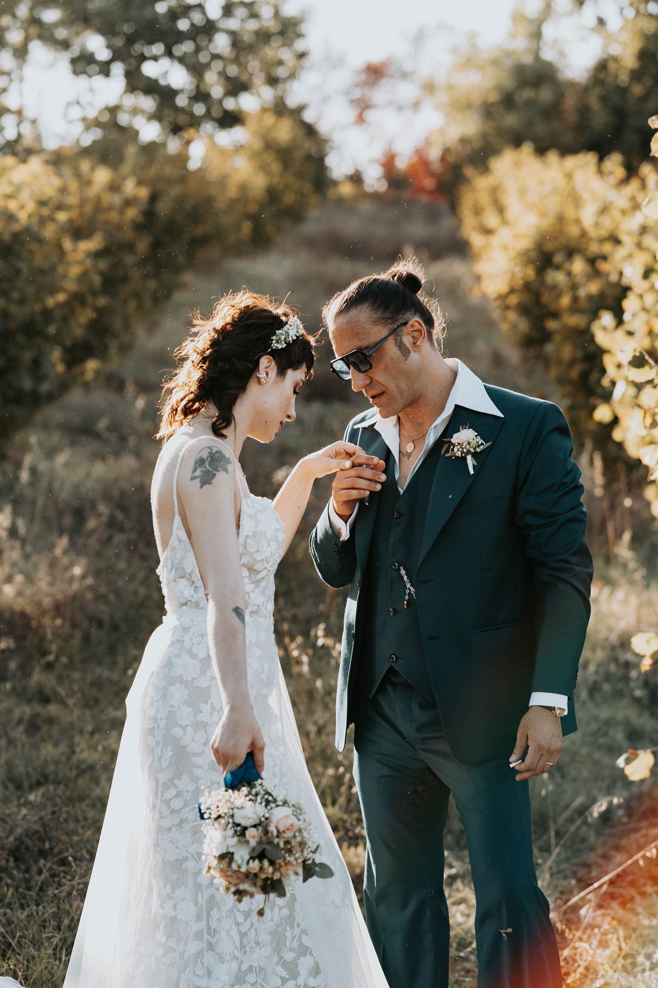 Matrimonio di Davide ed Elisa a Ovada, Agriturismo Albachiara, reportage di Yuri Cannas, foto 16